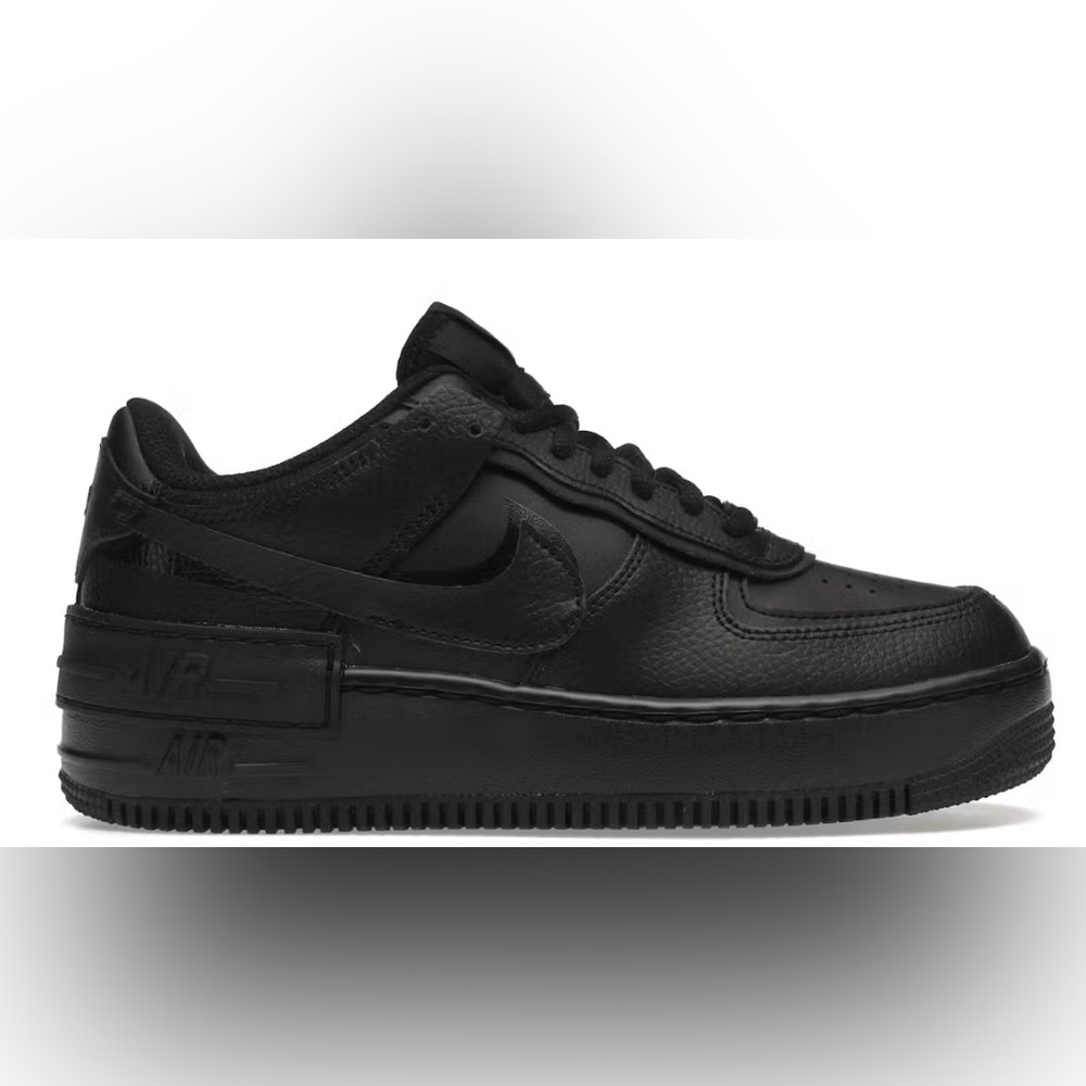 Nike Black Air Force 1 Low Shadow Sneakers